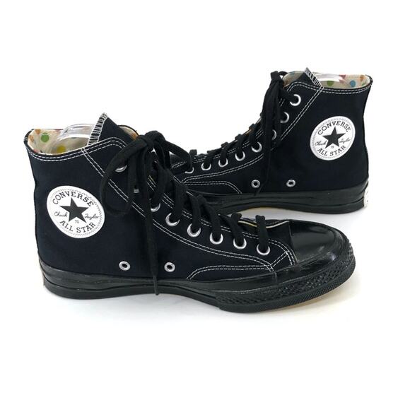 GOLF WANG x Chuck 70 By You Custom High Top Sneakers Black White M6.5 / W8.5 - Picture 3 of 14